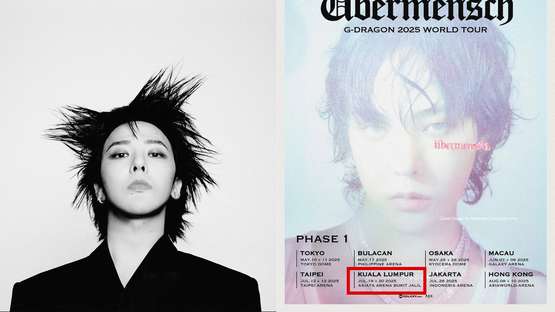 G-Dragon Is Coming Back To KL & He's Performing For Two Nights!