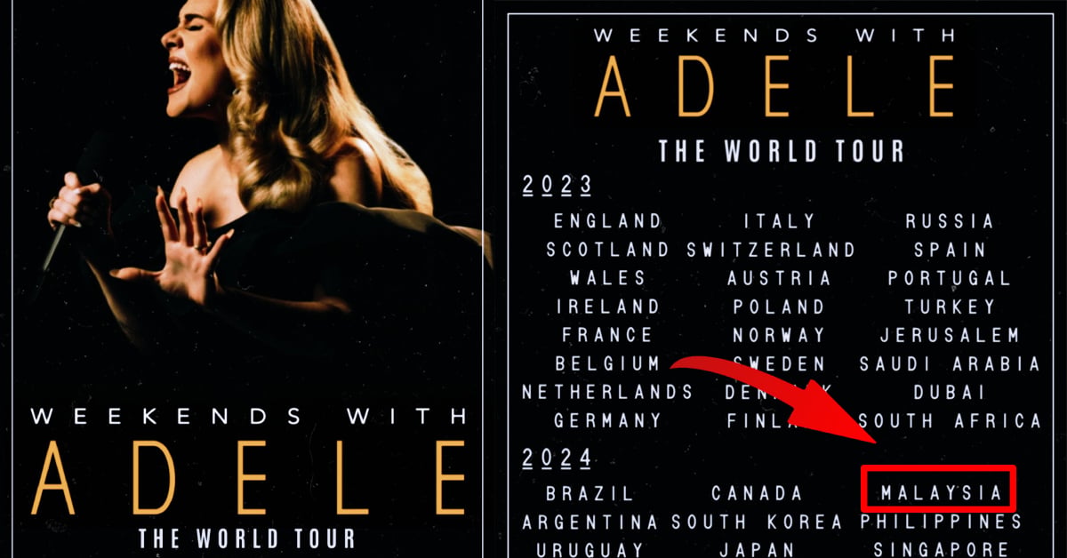 Hello… Adele Is Unfortunately Not Coming To Malaysia