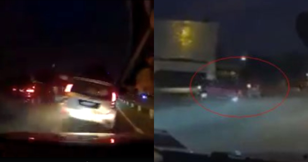 Video Shows A Myvi Speeding Behind 2 Cars Before Crashing In Subang Jaya
