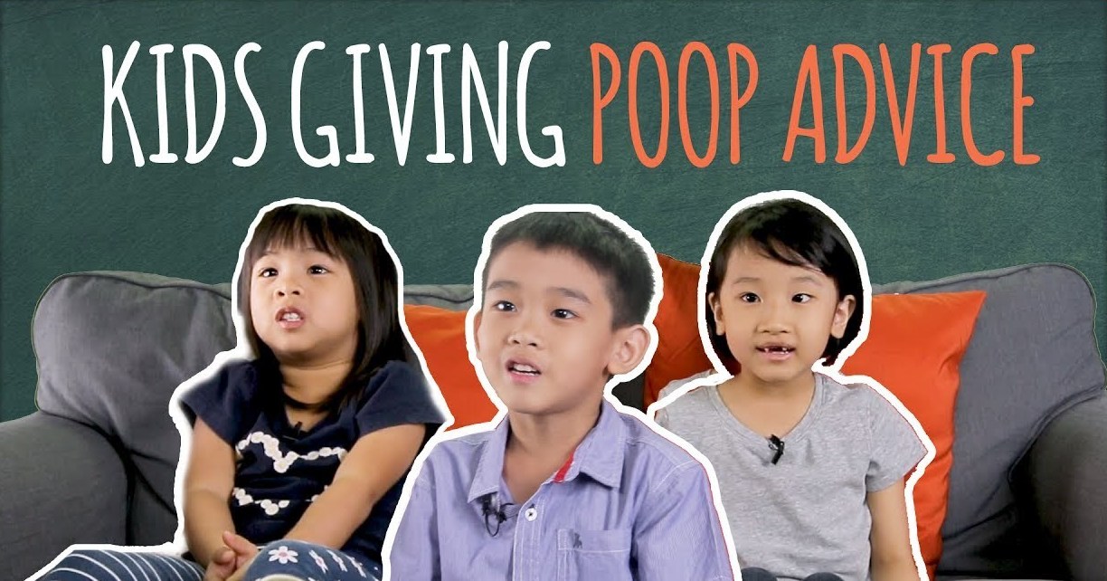 [VIDEO] Malaysian Kids Share Their Tips On How To Poop Better