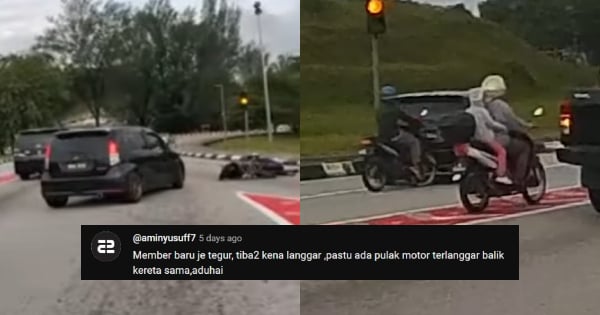 [VIDEO] Myvi Ini Buat Hal, 2 Kali Terlibat ‘Accident’ Dengan Penunggang ...