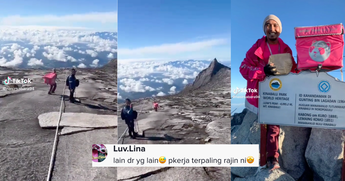 [VIDEO] Rider foodpanda ‘Completed Order’ Makanan Atas Gunung Ini Jadi ...