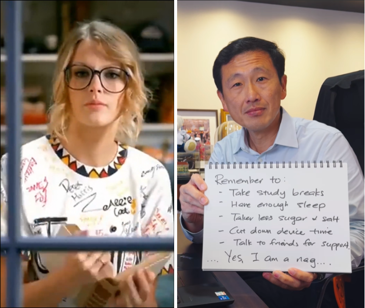  VIDEO S porean Health Minister Parodies You Belong With Me For 