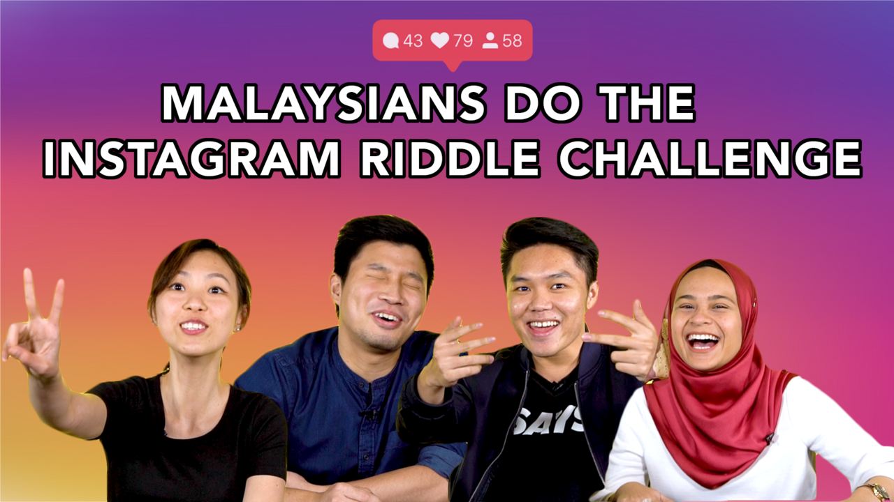 [VIDEO] 6 Malaysians Do The Insta Riddle Challenge