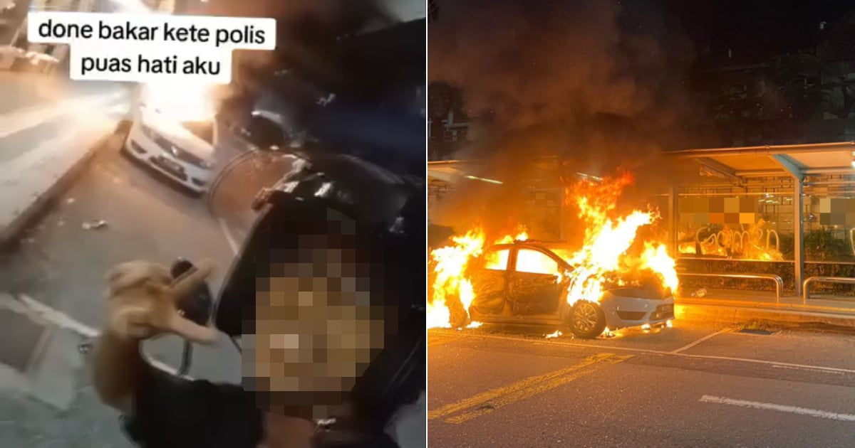 [VIDEO] Police Say Food Delivery Rider Set Patrol Car Ablaze For TikTok ...