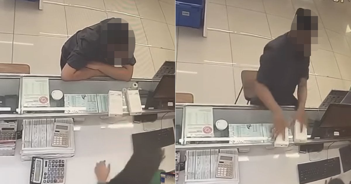 Video Shows A Man Seemingly Stealing 2 iPhones From Sales Counter And ...