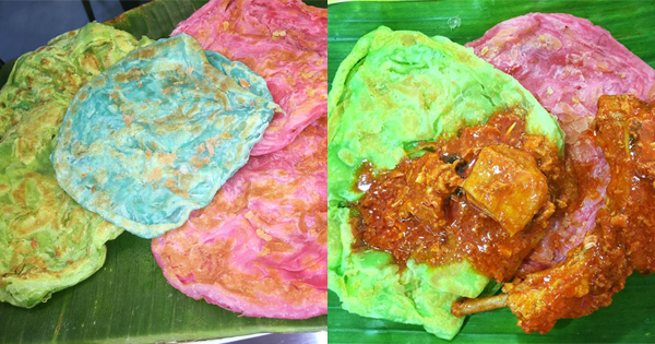 [PHOTOS] Would You Eat Rainbow-Coloured Roti Canai?