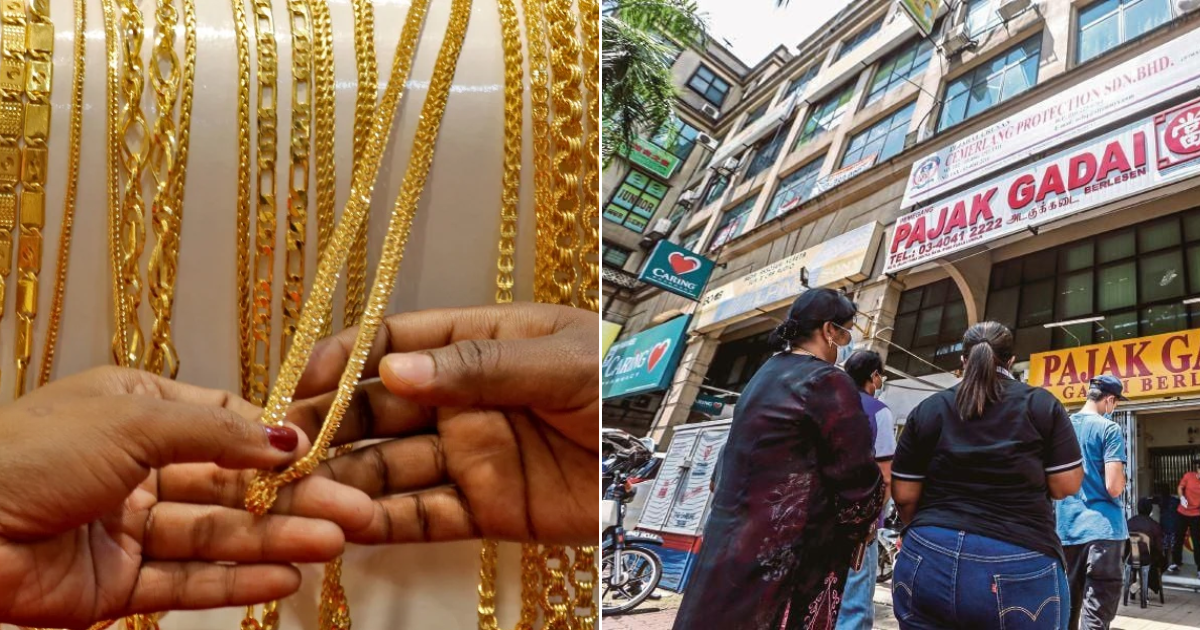 Malaysians Pawn Their Jewellery For Quick Cash As Gold Price Rises