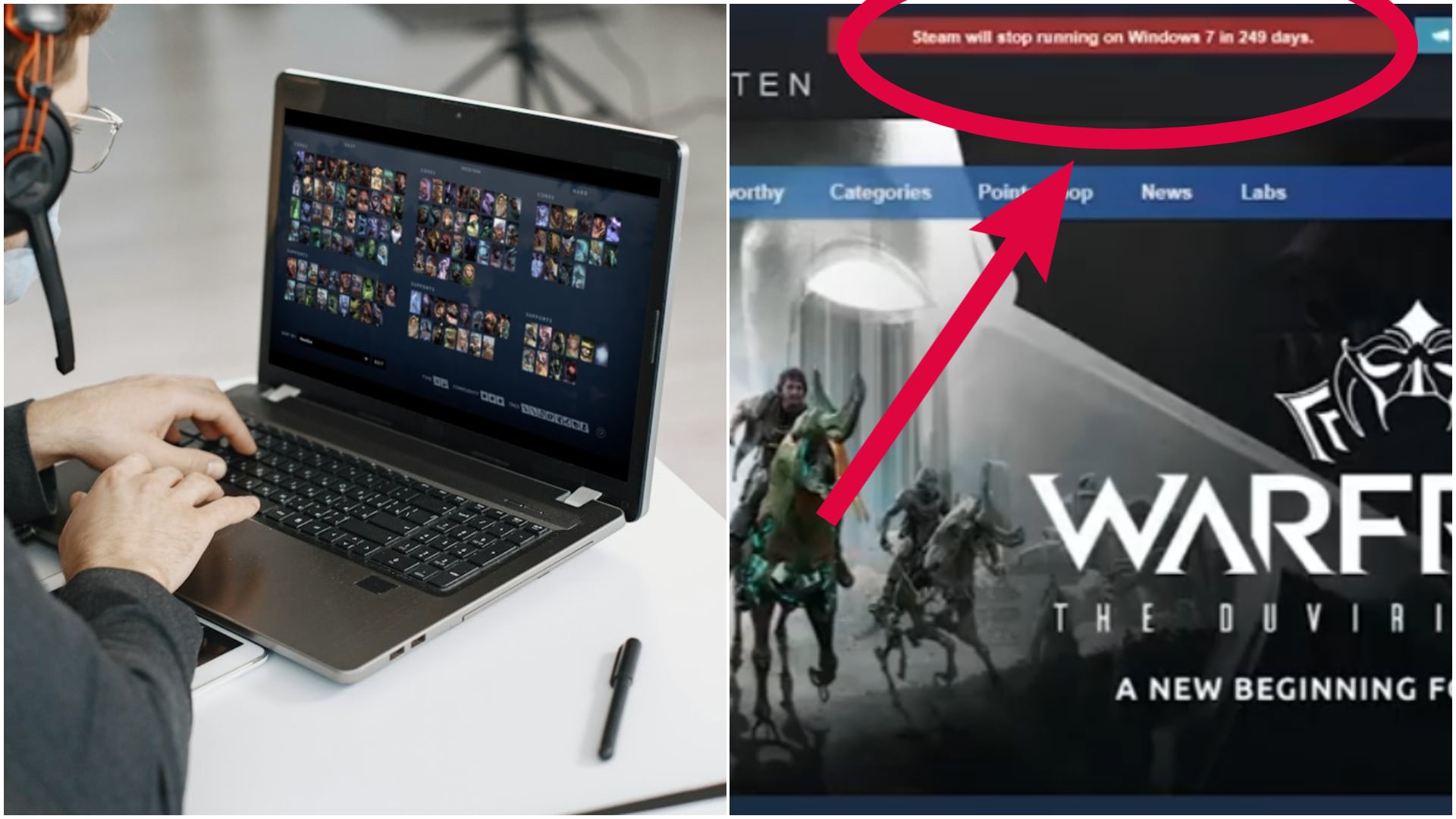 Steam Tech Support Steam Drops Support For Older Versions Of Windows