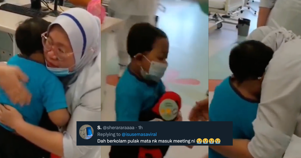 [VIDEO] Netizen ‘Tak Kuat’ Tengok Nurse Peluk & Cium Pesakit Ini Untuk ...