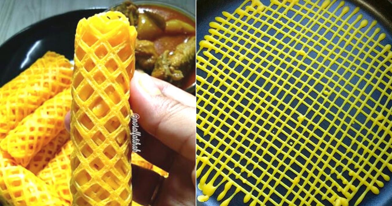 Roti Jala Ini Bukan Sahaja Cantik Dipandang Malah Resepinya Mudah ...