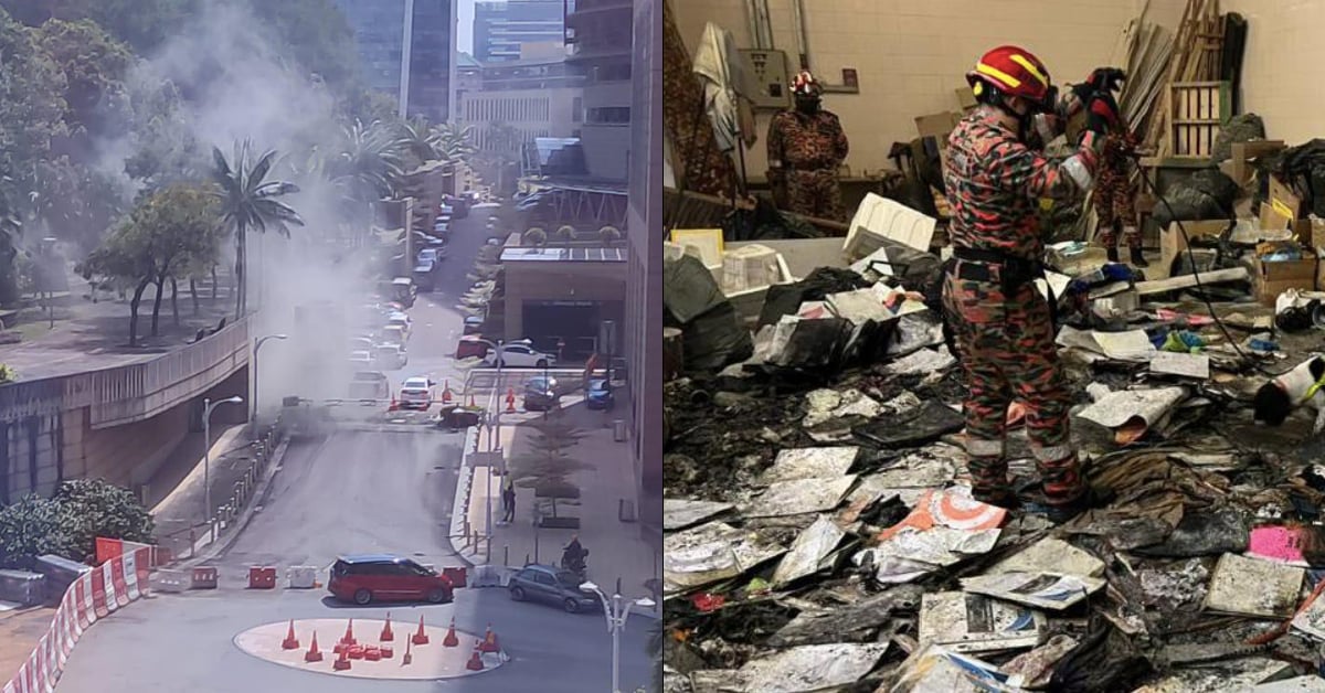 [VIDEO] Fire At Finance Ministry Involved A Pile Of Papers In Treasury ...