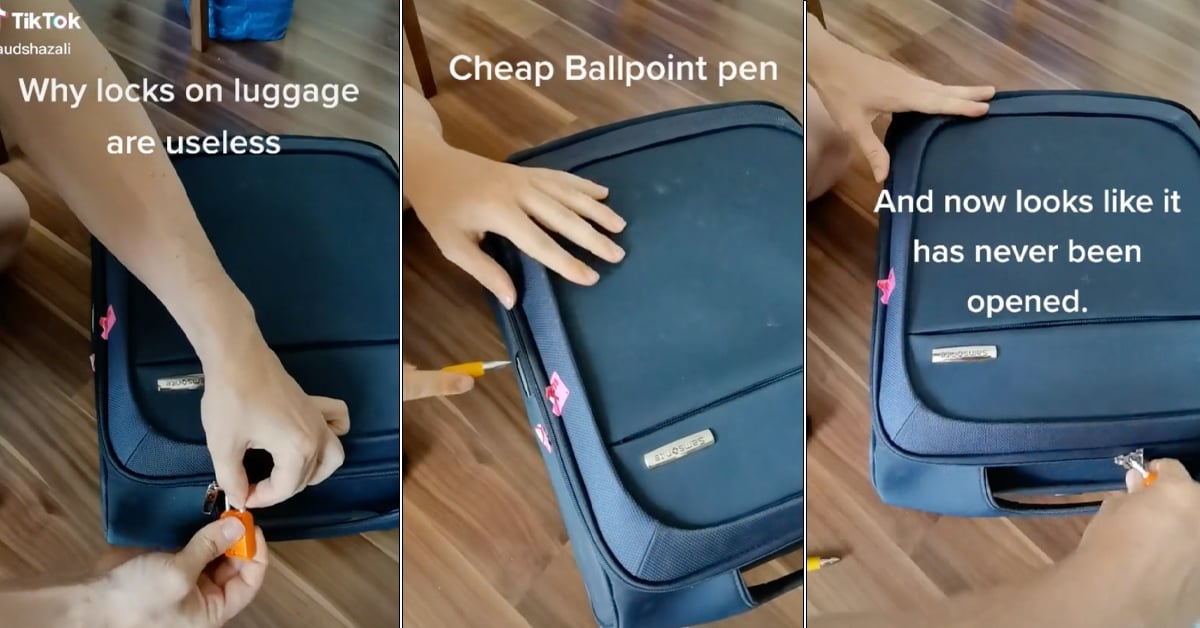 Using A Lock On Your Luggage Bag Is Useless. Here’s Why