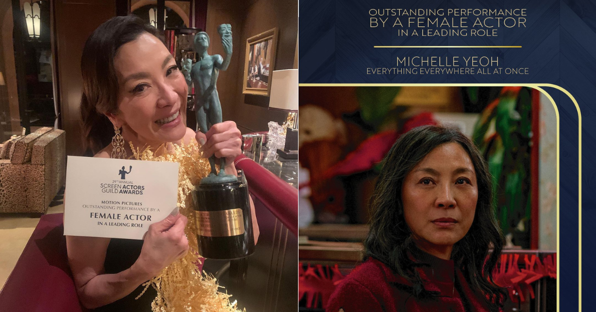 Michelle Yeoh Makes History As The First Malaysian To Win Best Actress ...