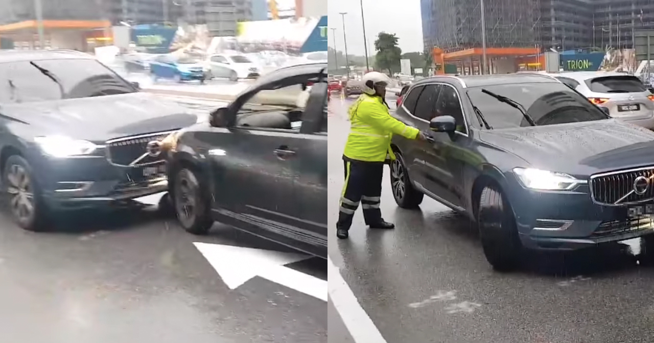 Video Shows An Intoxicated Driver Crash Into Myvi After Driving Against ...