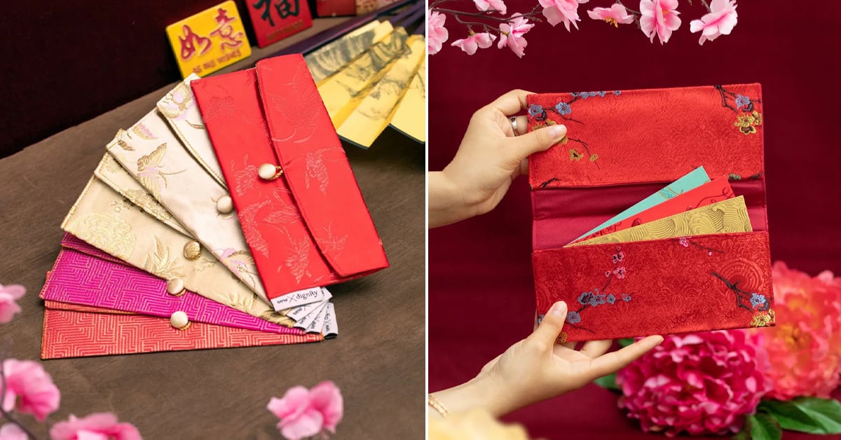 These Reusable Ang Pows Look Like Cute Clutch Bags