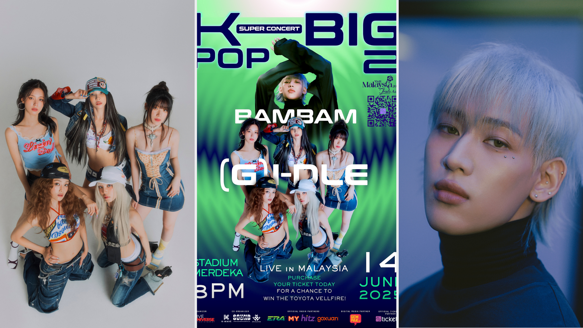 G)I-DLE & GOT7's BamBam To Perform At Stadium Merdeka This June