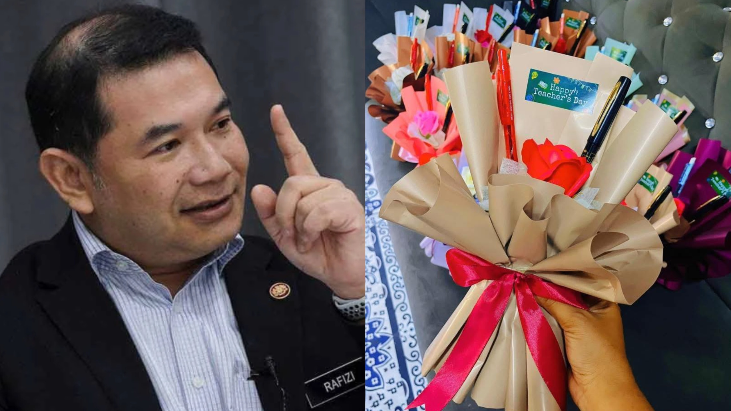 Rafizi Dakwa Amalan Murid Beri Hadiah Kepada Guru Di Sekolah Pupuk ...