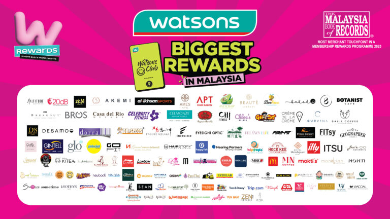 Watsons Club Celebrates 15 Years With Its Biggest Reward Yet!