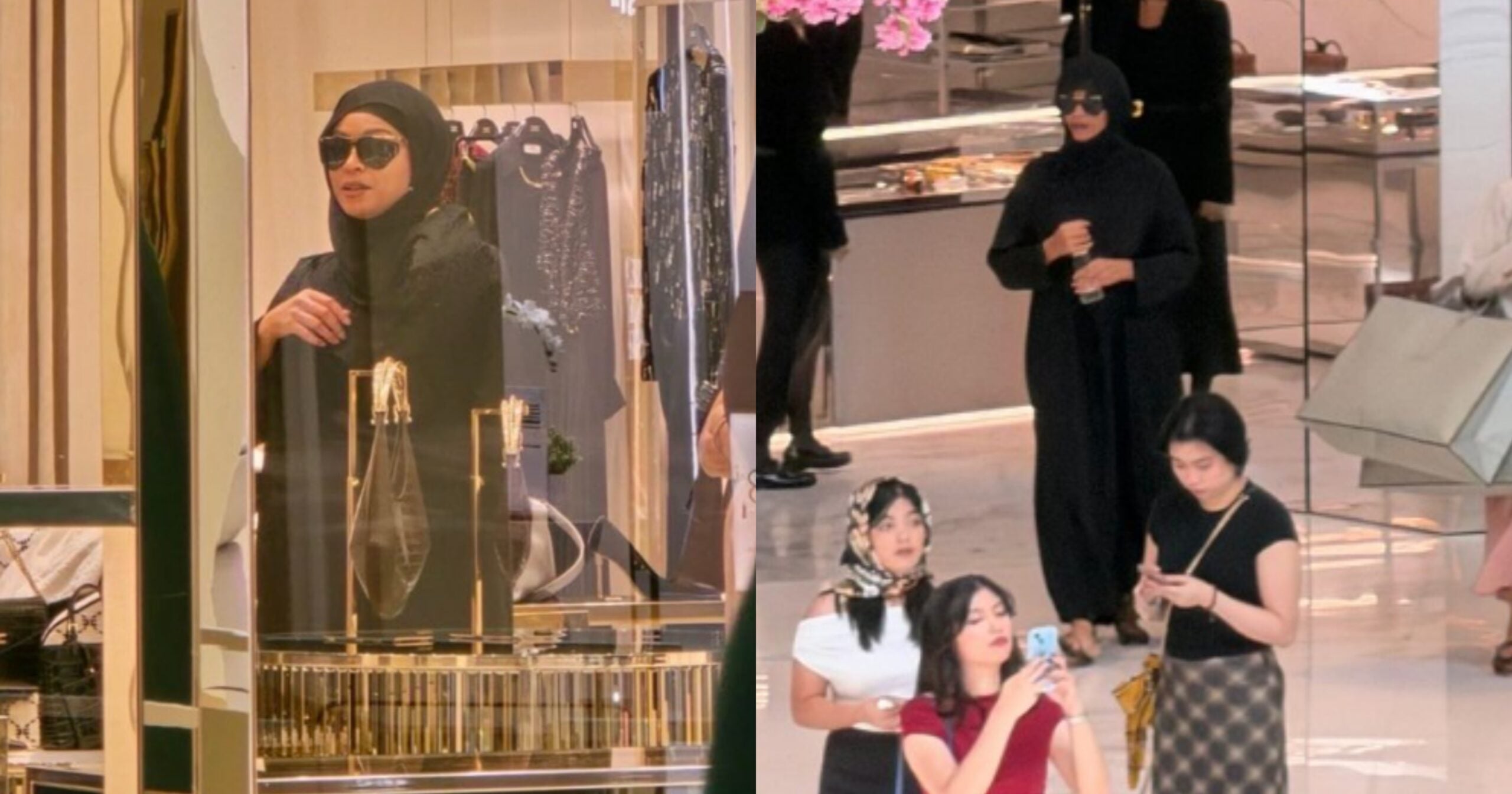 Tular Gambar Beyonce Tengah ‘Shopping’ Sambil Mengenakan Tudung & Jubah ...