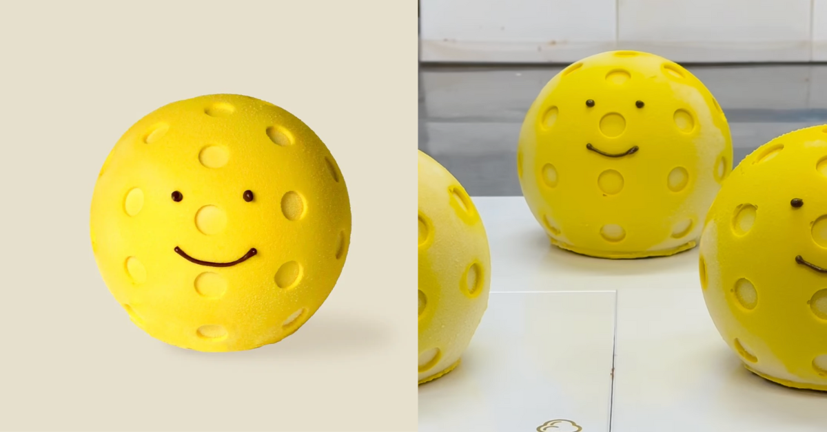 Inside Scoop Jumps On The Pickleball Craze With A Sweet New Ice Cream Cake