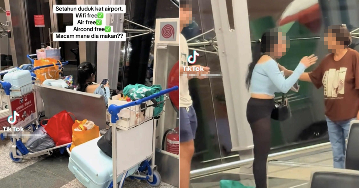 Woman Detained After Viral Videos Claim She’s Been Living In KLIA For A