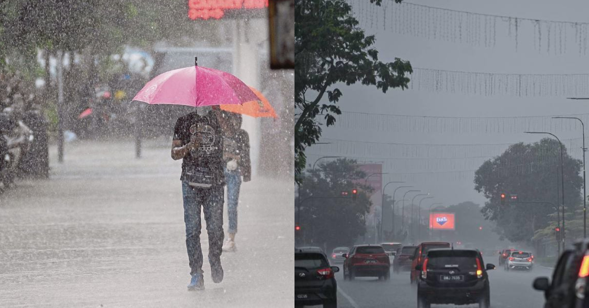 METMalaysia Issues Continuous Rain Alert For 6 States From 5 To 8 December