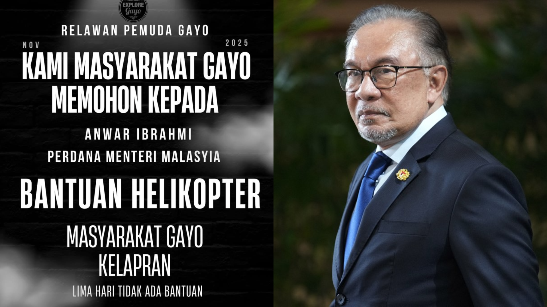 Mangsa Banjir Aceh Rayu Bantuan PMX, Penduduk Kini Terputus Hubungan Luar Lebih 5 Hari