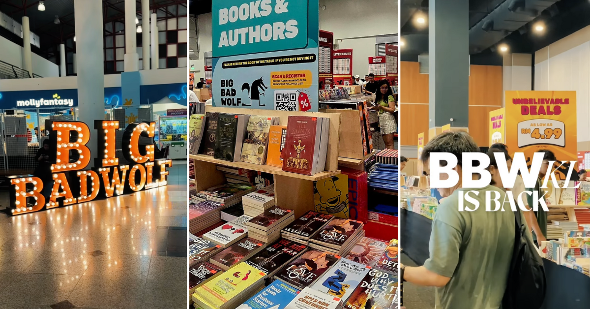 Big Bad Wolf Book Sale Is Back This Month At Sunway Pyramid With Discounts Up To 95% Off