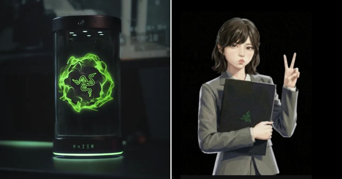 Razer Assistant Razer Introduces 3D Holographic AI Assistant For Your Desk
