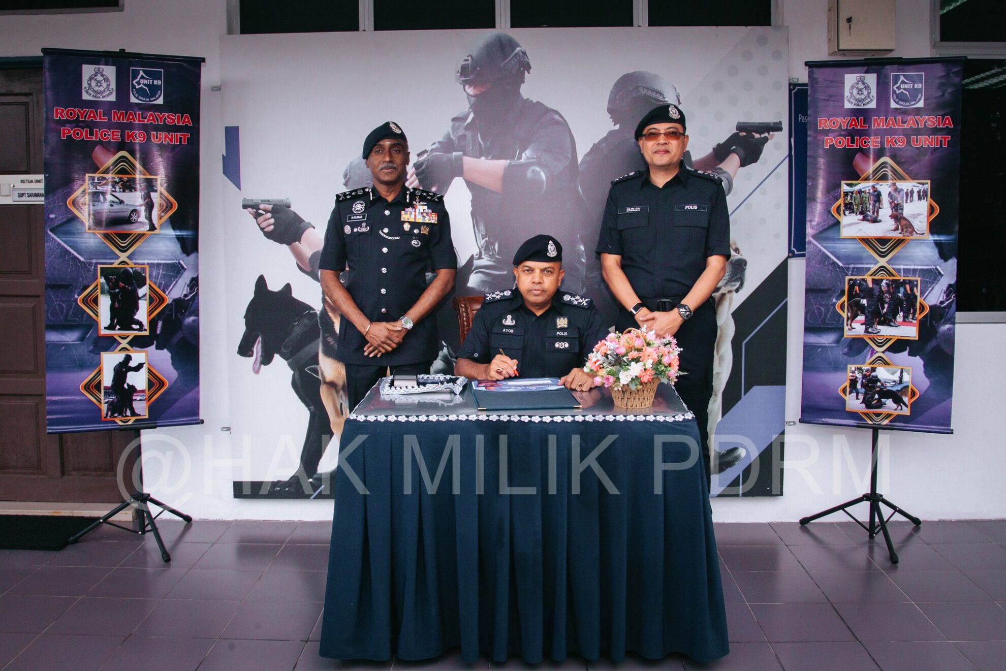 [PHOTOS] PDRM’s K9 Unit Puts On Impressive Demo For Deputy IGP