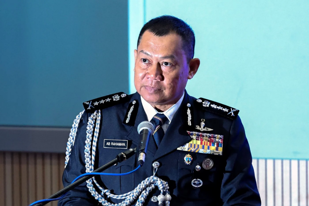 Johor police chief Datuk Ab Rahaman Arsad