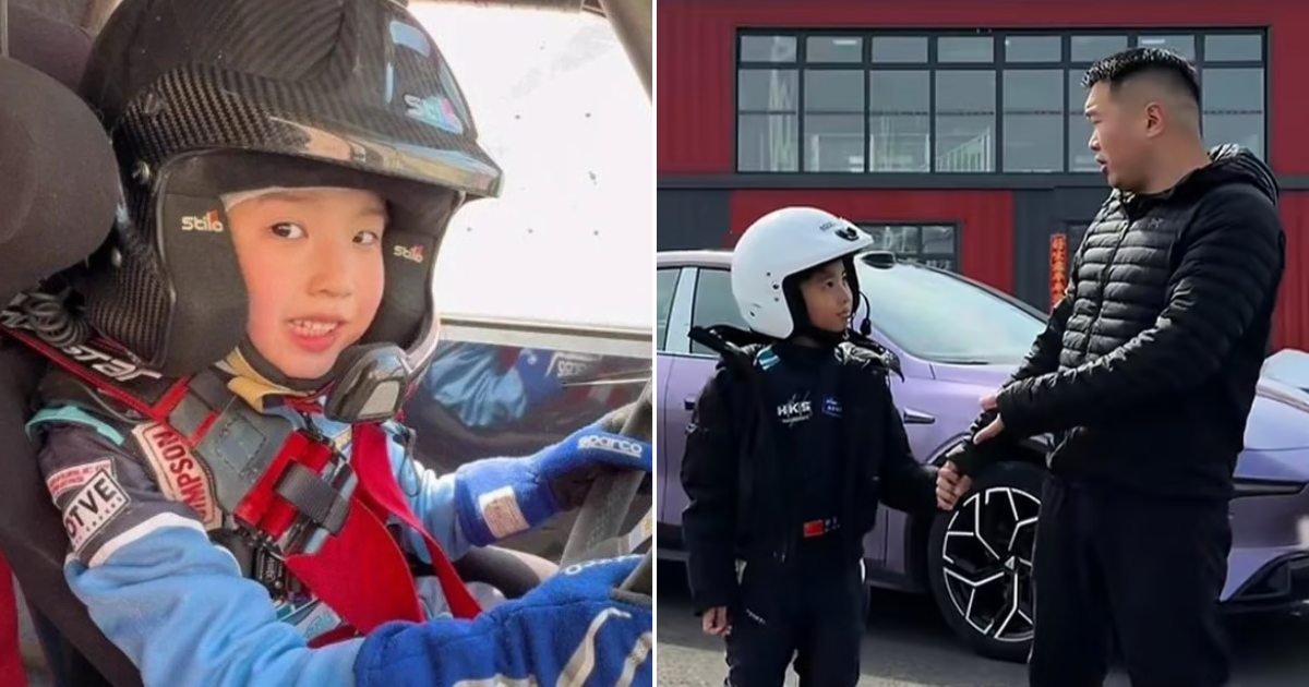 7-Year-Old Boy Becomes Professional Rally Driver After His Dad Spends ...