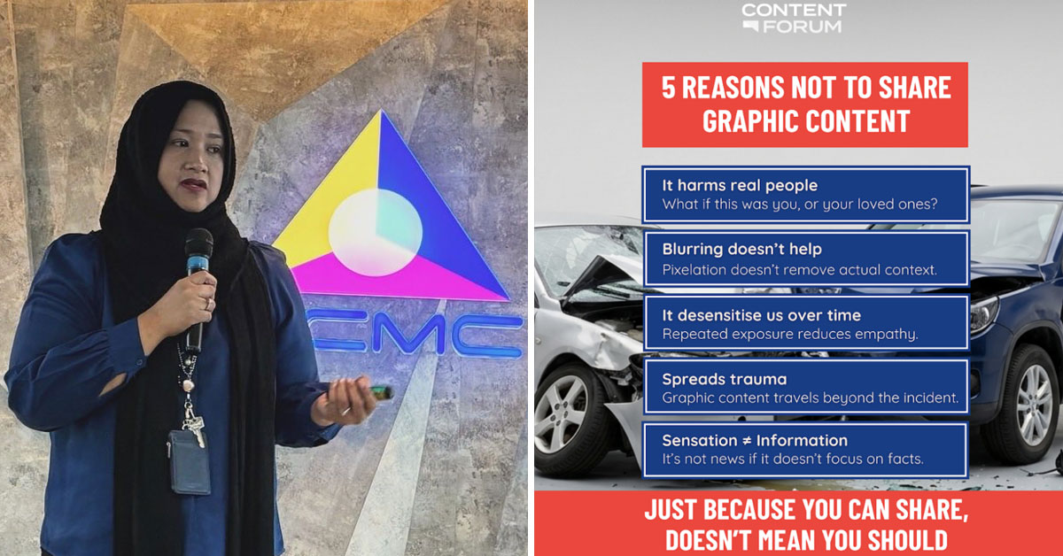 CMCF Urges Malaysians To Stop Sharing Graphic Accident Videos