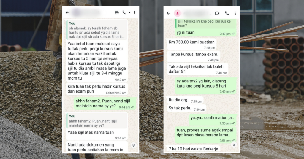 WhatsApp conversations