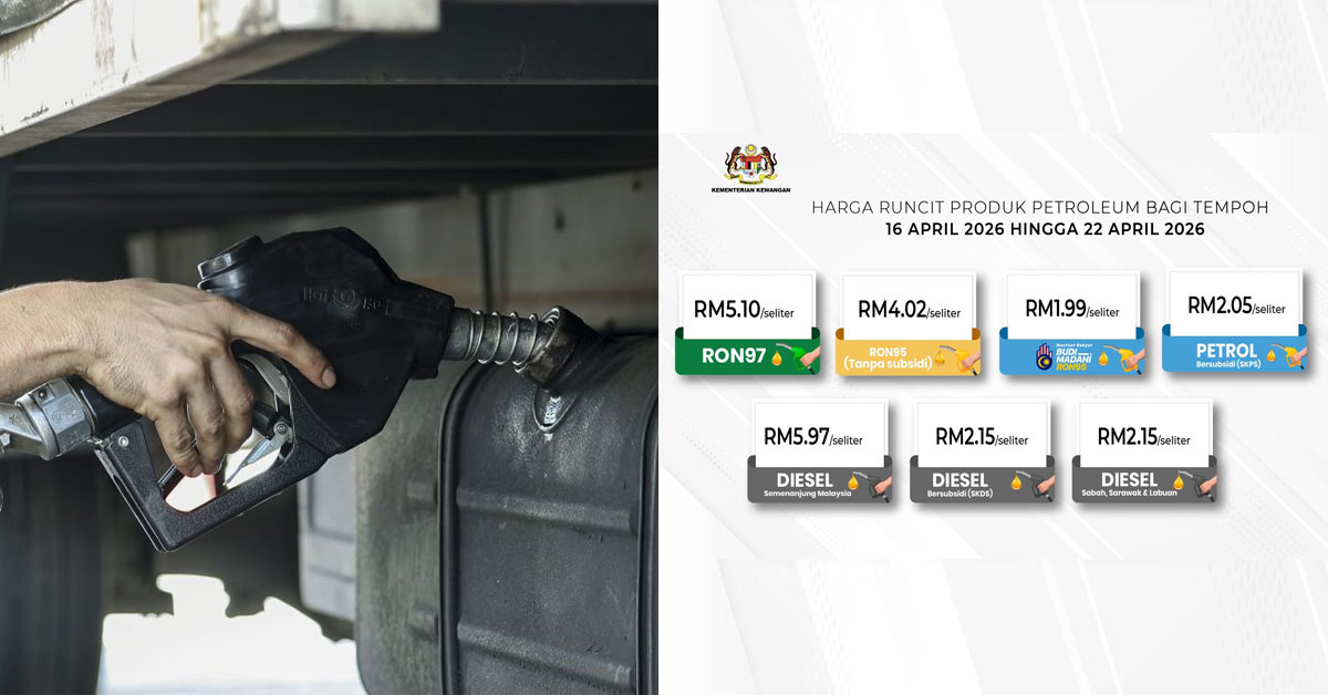 Diesel Price Drops By 75 Sen Per Litre, RON97 & Unsubsidised RON95 Down 25 Sen