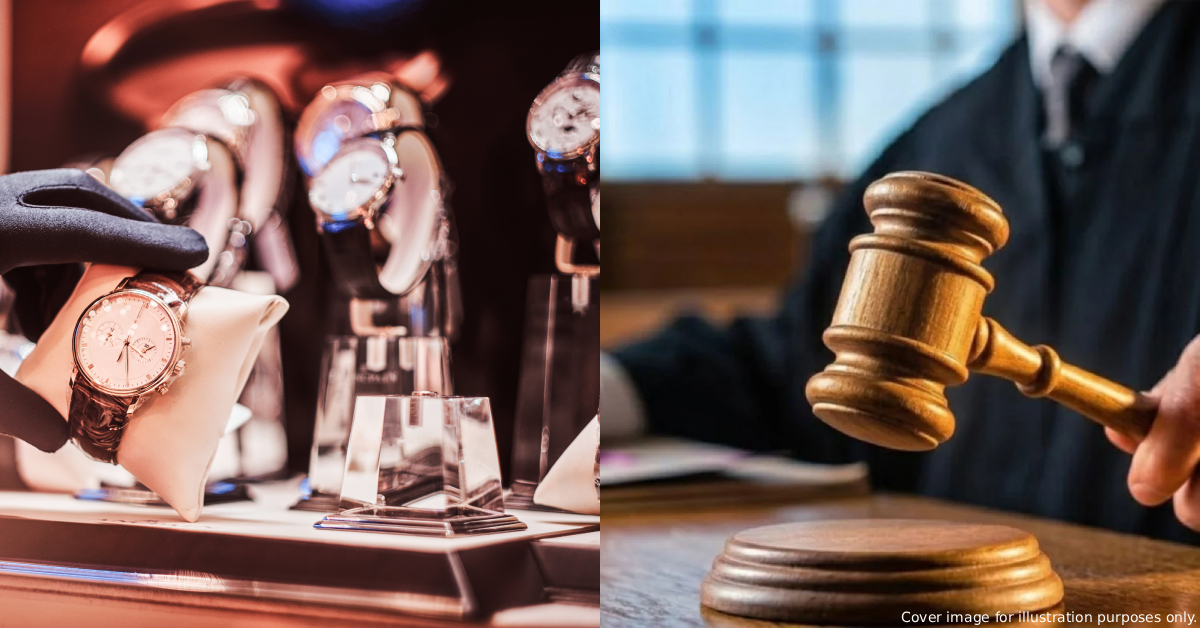 KL Luxury Watch Gallery Staff Jailed After Stealing Timepieces Worth RM2.6 Million