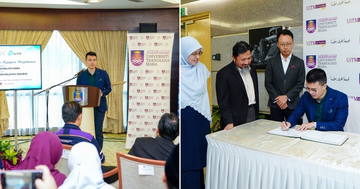 UiTM & TP-Link Sign 3-Year MoU To Enhance Student Enterprise Networking Skills