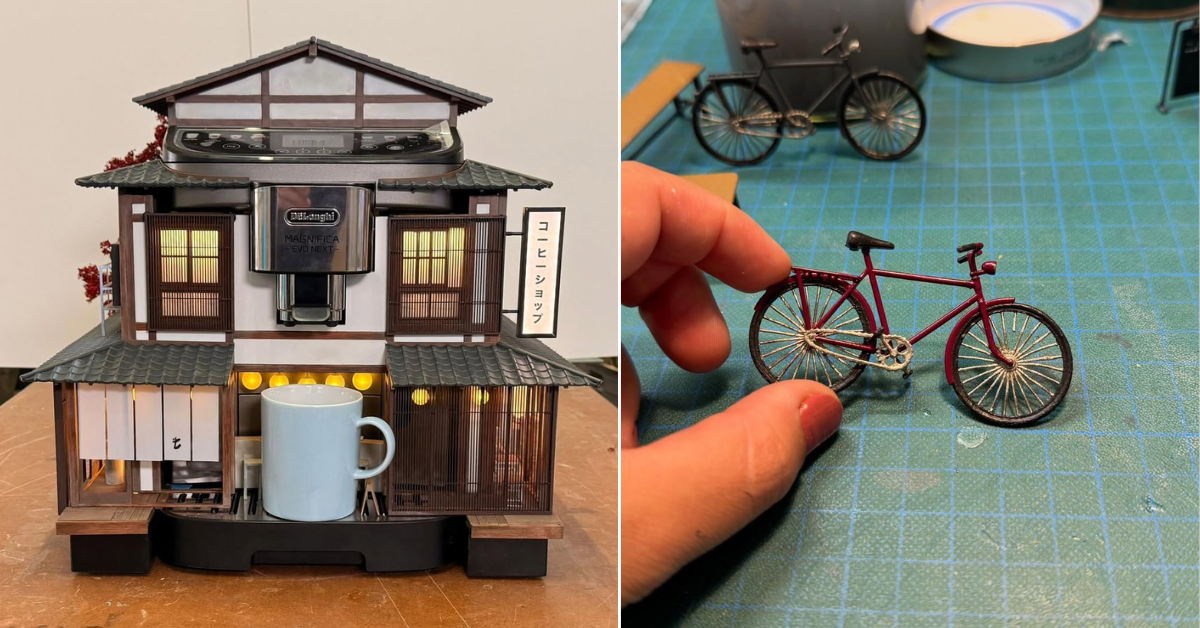 These Tiny Cafés Wrapped Around Coffee Machines Are Way Too Impressive