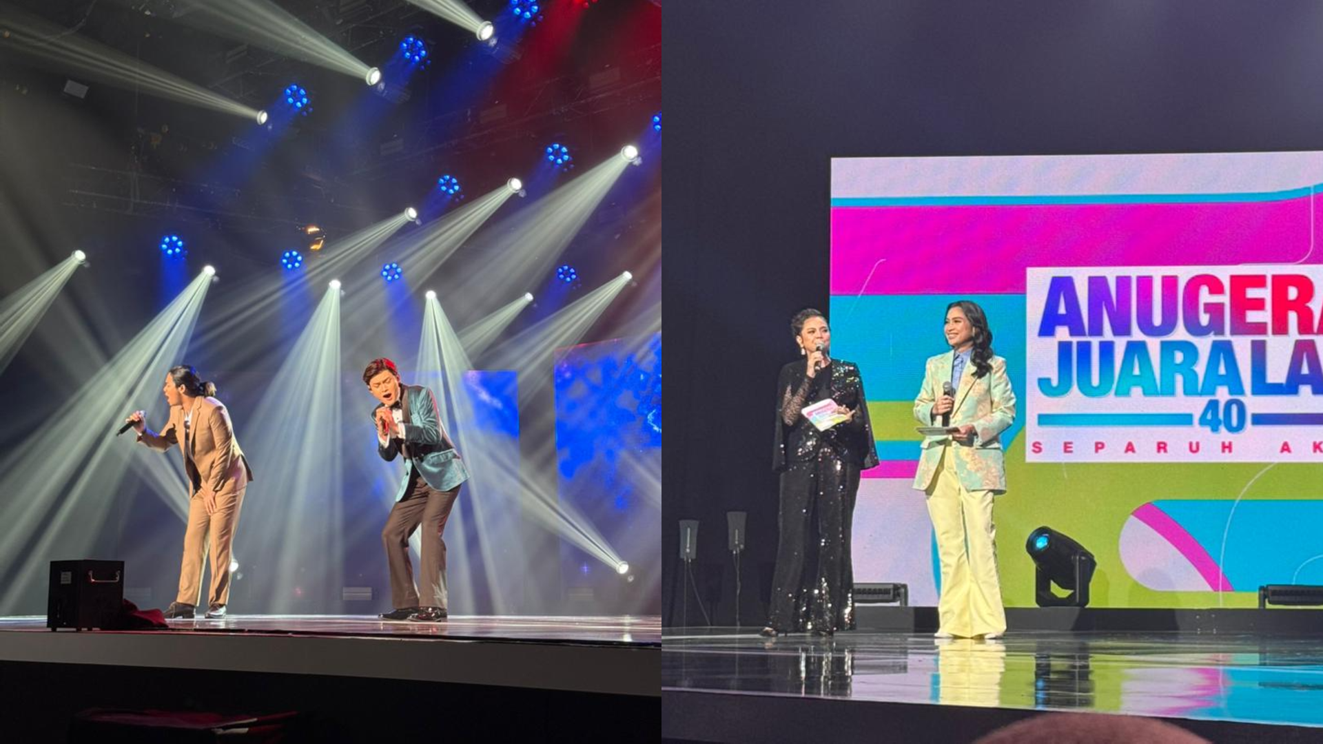 Persembahan Memukau Zaki Yamani & Ahmad Merrah Warnai Pembukaan Separuh Akhir AJL40