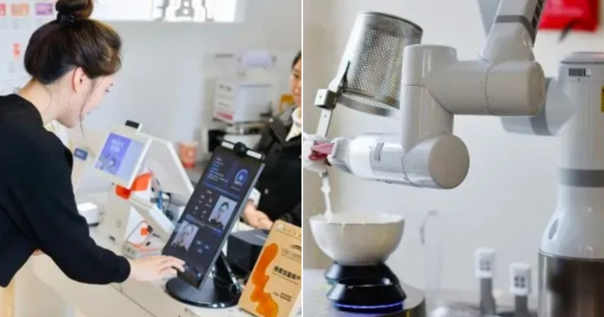 AI Robot Chefs In China Can Cook 100 Different Dishes For Customers