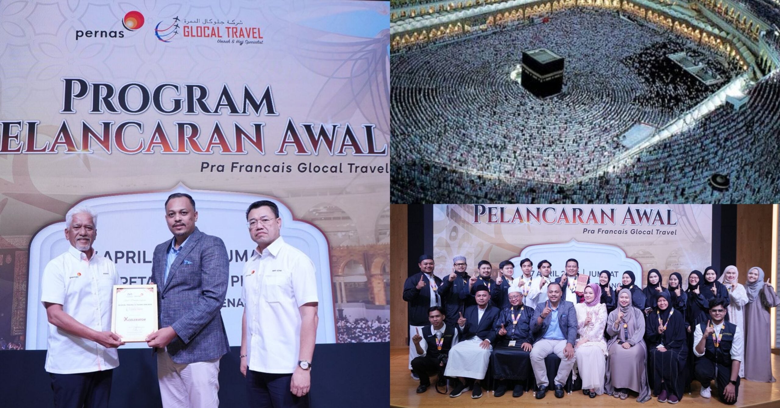 Glocal Travel Lakar Sejarah Sebagai Agensi Umrah & Haji Pertama Terajui Model Francais Pernas