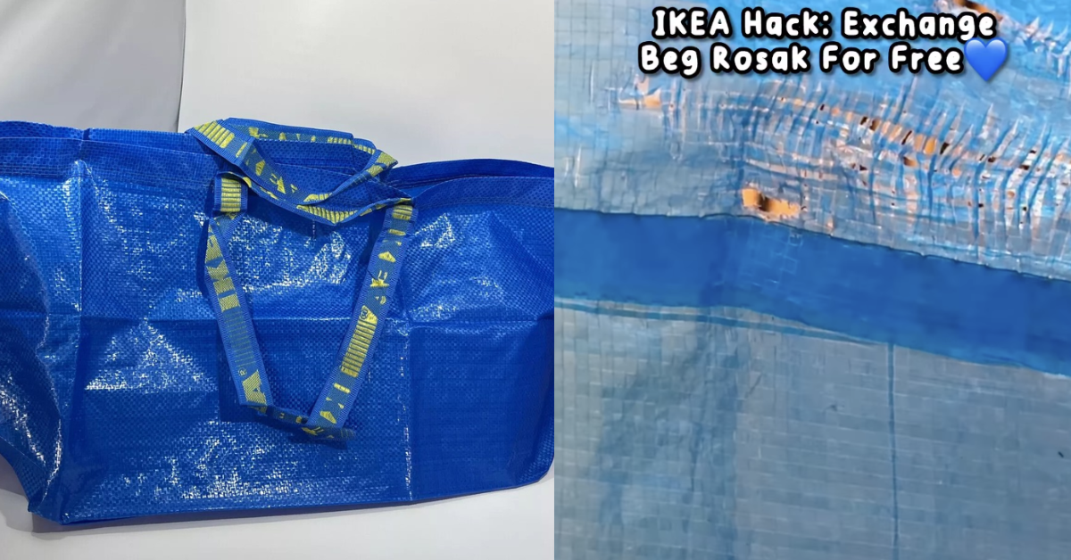 Did You Know: You Can Exchange Your Torn IKEA Blue Bag For A New One For Free