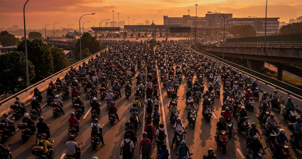 From JB to SG: The daily life of a Malaysian commuter