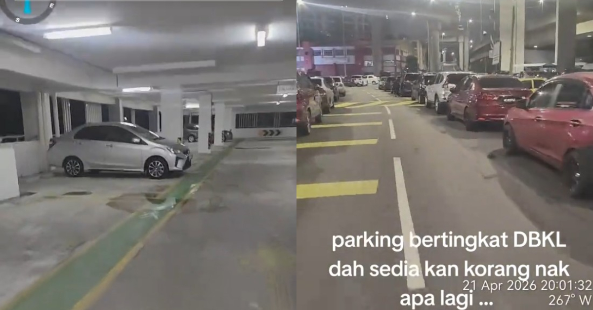 Penduduk Abaikan Parkir Bertingkat & Berkira Bayar RM60 Sebulan Undang Persoalan Ramai