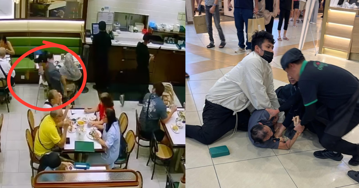 Snatch Thief Foiled By Quick-Thinking Oriental Kopi Staff In Johor Bahru