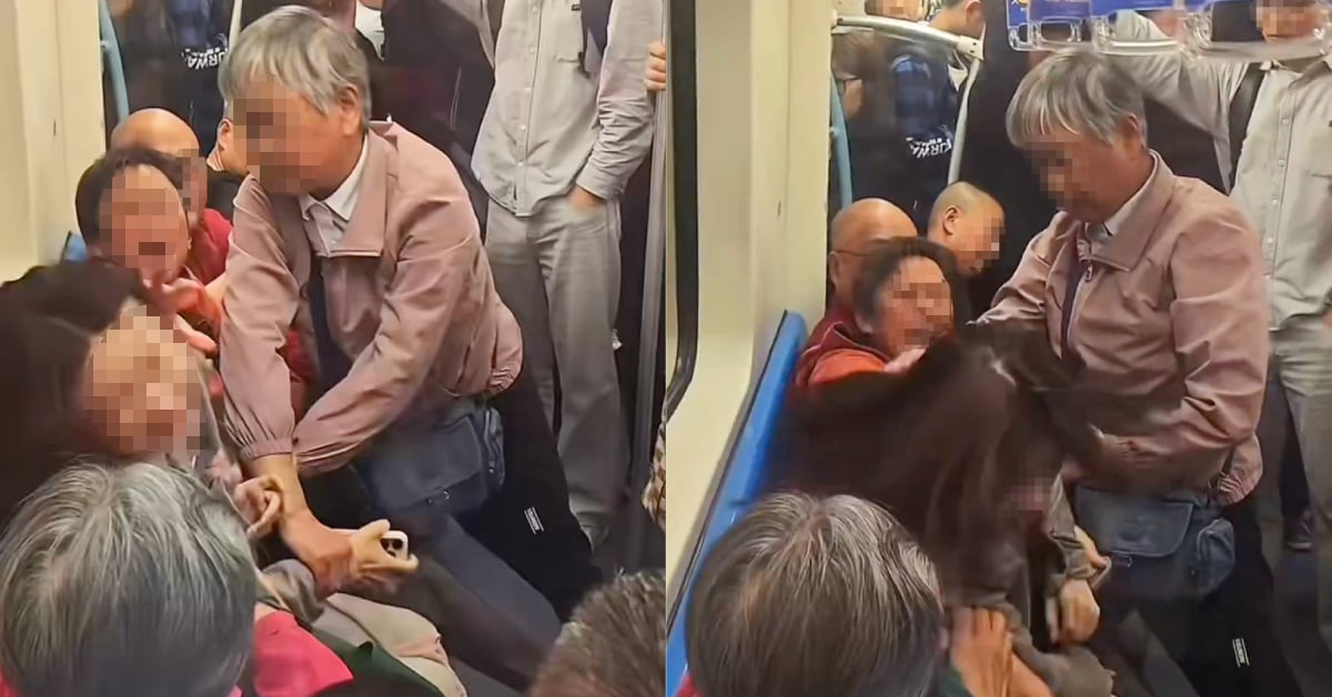 Elderly Couple Fight With, Spit At Woman After She Refuses To Give Up ...