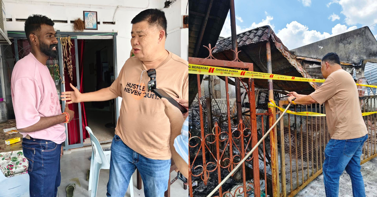 Malaysian Hailed As Hero For Running Into Burning House To Save Elderly Neighbours