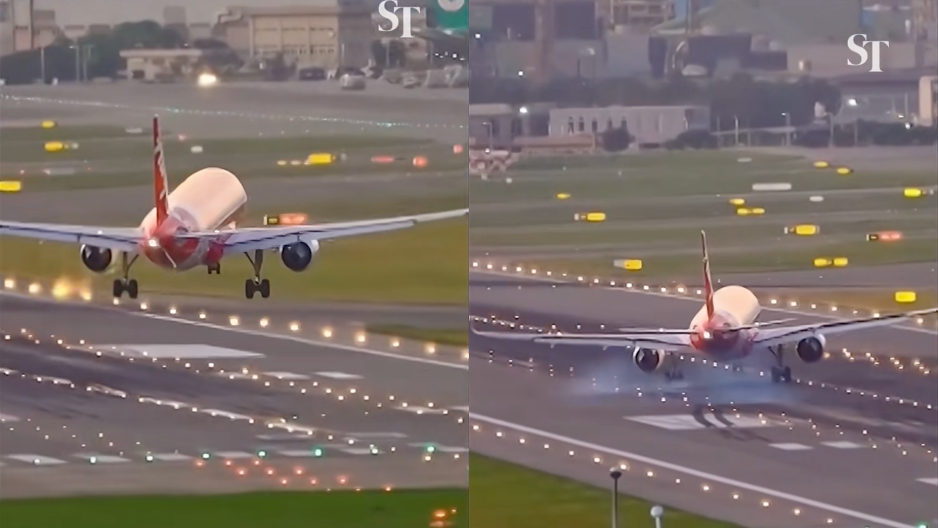 ‘Crab Landing’ Dalam Angin Kencang, Aksi Juruterbang AirAsia Buat Ramai Kagum