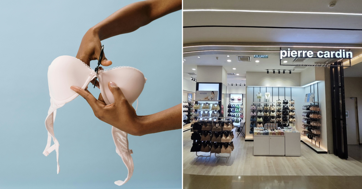 Recycle Your Old Bras & Get A RM100 Voucher At Pierre Cardin This Month